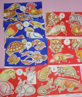 RETRO HRAČKA, HRA - MALÁ ZOOLOGIA 1986 VDI Plzeň - 3