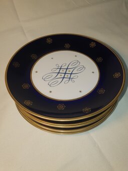 DEZERTNÉ TANIERE PORCELÁNOVÉ - Henneberg Porzellan - 3