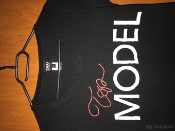 D&G originál black damske tricko kolekcia top model  M/L - 3