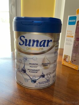 Umelé mlieko SUNAR Premium 3 + detská fľaška - 3