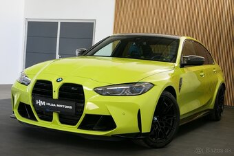 BMW M3 375kW Competition M xDrive Laser 3tkm ZÁRUKA SERVIS - 3