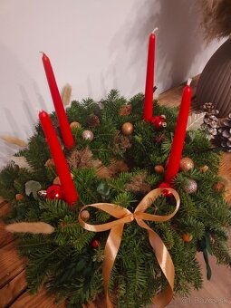 Adventný veniec priemer 40cm - 3
