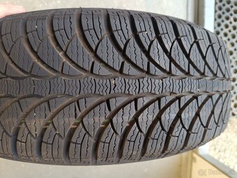 Plechové disky 5x100 R15 + zimné pneumatiky 185/55 R15 - 3