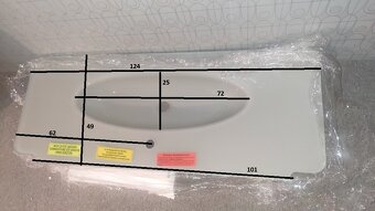 Predám sklenené umývadlo na skrinku - 3