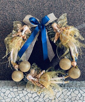 Vianočný veniec na zavesenie 1. - 3