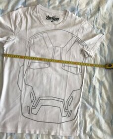 Biele tričko Avengers - 3