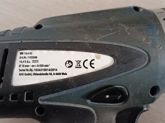 Aku skrutkovač Workers Best - 3