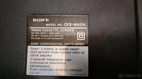 Predám vežu Sony CFS-W455L - 3