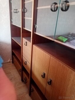 Retro nábytok obývacia stena - 3