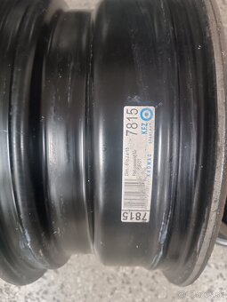 Predám plechové disky 6,5X15 Peugeot 308 - 3