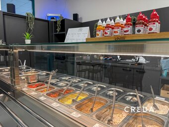CREDA | odstúpenie komerčného priestoru, gastro prevádzka, N - 3