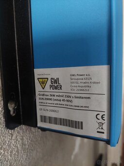 fotovoltaicky menic napätia SUN-2000G2 - 3