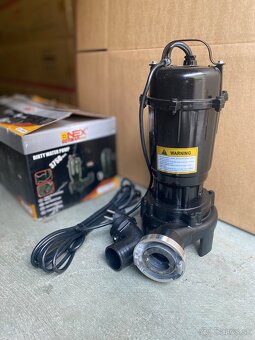 Čerpadlo ponorne do septika 3550w Nož + drvič - 3
