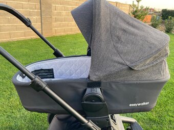 EASYWALKER HARVEY2 KOČÍK + ŠPORTOVÁ ČASŤ  NIGHT BLACK - 3