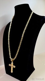 Zlata retiazka kralovsky vzor 14k 585/1000 105,33g - 3