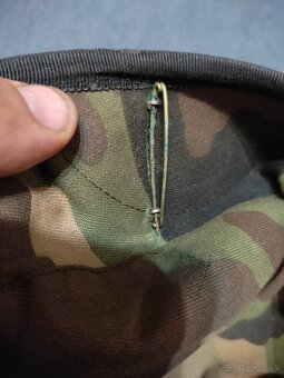 Čiapka francúzska cudzinecká legia strieborný odznak - 3