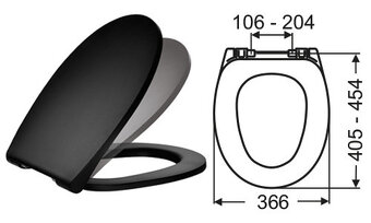 WC Sedadlo MKW SILEA - 3