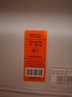 Autosedačka BRITAX ROMER KID II - 3