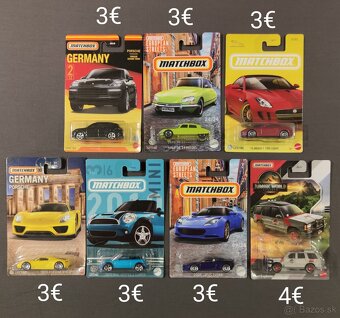 Matchbox rôzne modely - 3