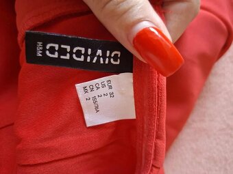 Červené šaty - veľ. XXS/32 - 3