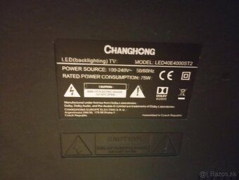 CHANGHONG LED40E4000ST2 - 3