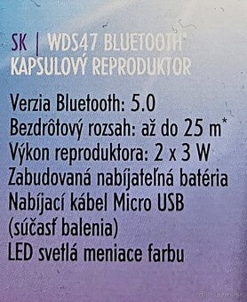 Predám bluetooth reproduktor - 3