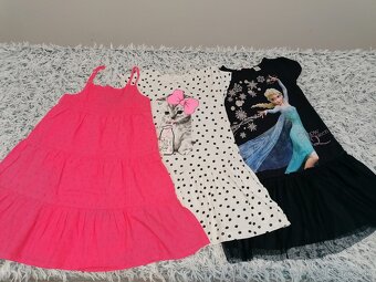 Oblečenie - balík E veľkosť 122 - 128 - 3