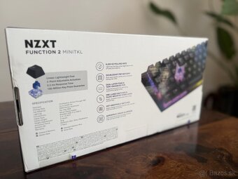 NZXT Function 2 MiniTKL gaming klávesnica - DE layout NOVÁ - 3