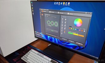 Herné PC + QHD 165Hz 32" Monitor - 3