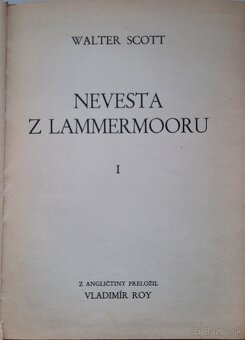 Walter Scott - Nevesta z Lammermooru I. (1937) - 3