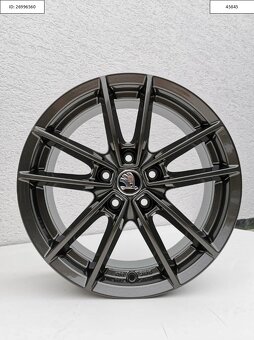 Nové Borbet Alu disky Skoda 7x17 ET40 5x112 R17 1204 - 3