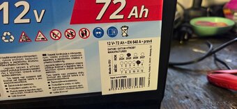 Autobatéria Megalite Plus 12V 72Ah 640A - 3