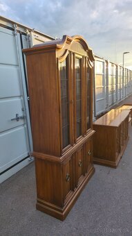 Rustikalna vitrina rustikalna komoda konzolovy stolik - 3