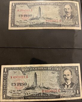 Kubánske bankovky - 3