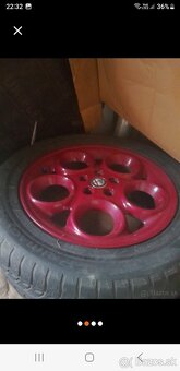 DISKY 5x98 ORIGINÁL ALFA ROMEO R18 5X98 AJ R16 - 3