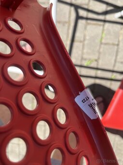 IKEA ADDE - cerveno biela - 3