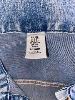 H&M riflova bunda velkost 128 - 3