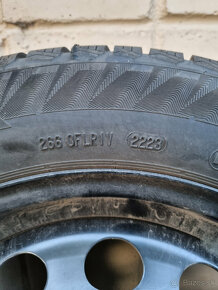 Zimné pneu 195/60 R16 + plech disky 5x112 6Jx16 H2 ET35 - 3