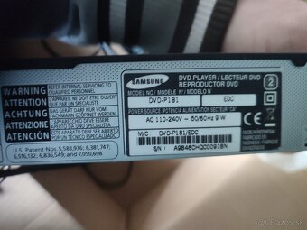 Dvd 4 x, domáce kino Panasonic,2x Subwoofer Panasonic - 3