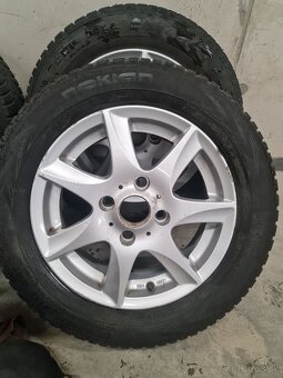 ALU disky ENZO 4x108 R14 + zimné pneu Nokian WR D4 - 3