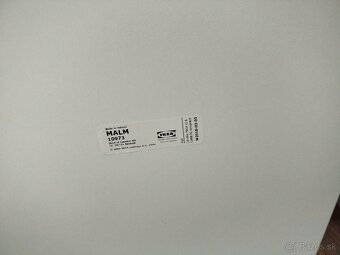 Zásuvky MALM biele 2 ks Ikea - 3