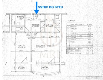 2 izbový byt s 2 loggiami na ulici Pribišova - Dlhé diely - 3