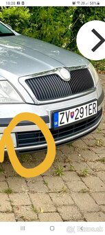 Krytka predného nárazníka Octavia 2 pred facelift - 3