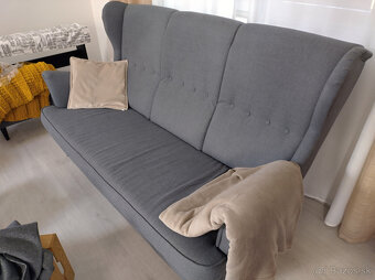 suprava ikea strandmon siva bezova alebo zlta - 3