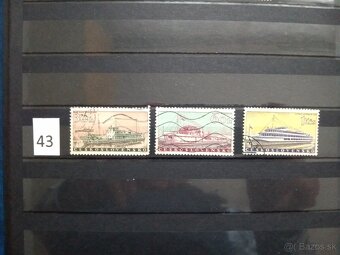 Poštové známky č.435 - ČESKOSLOVENSKO III - 18 sérií - 3