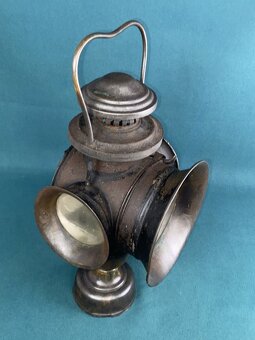 Starožitná lampa do dopravných prostriedkov - 3