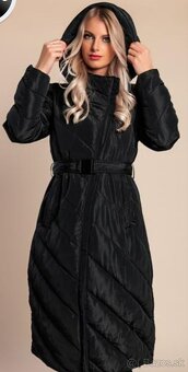 NOVÁ dlhá zimná bunda - XL - 3