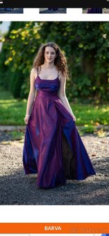 Spoločenské trblietavé šaty - 3