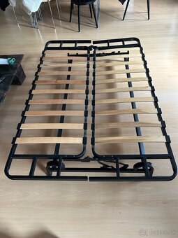 Predám kovový gauč / posteľ - 3