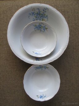 Nezábudková súprava misiek - 3